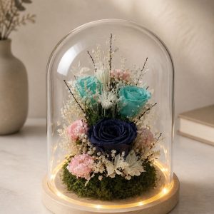 Garden of Serenity Dome (DPL-D4) with LED Light - Large (15 X 18cm)