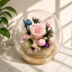 Floral Oasis Dome (DPL-D1) with LED Light - Large (18 X 18cm)