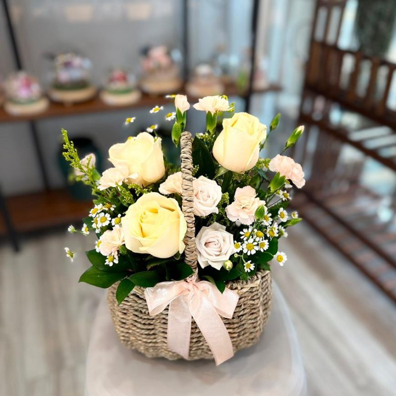 Sweet Blessing Basket Arrangement